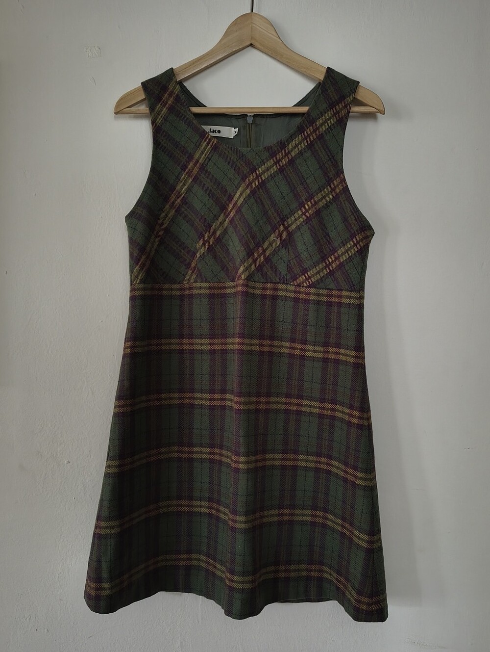 Plaid Mini Dress